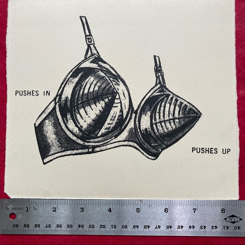 Photolithography Bra Print - Picture 2 of 4